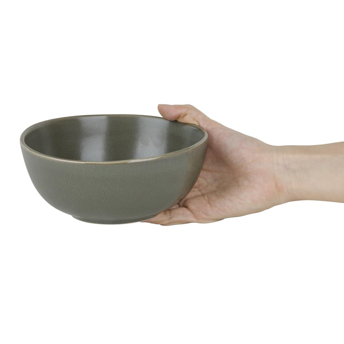 Olympia Build-a-Bowl Deep Bowls Green 150mm (Pack of 6) - FC707 Bowls Olympia
