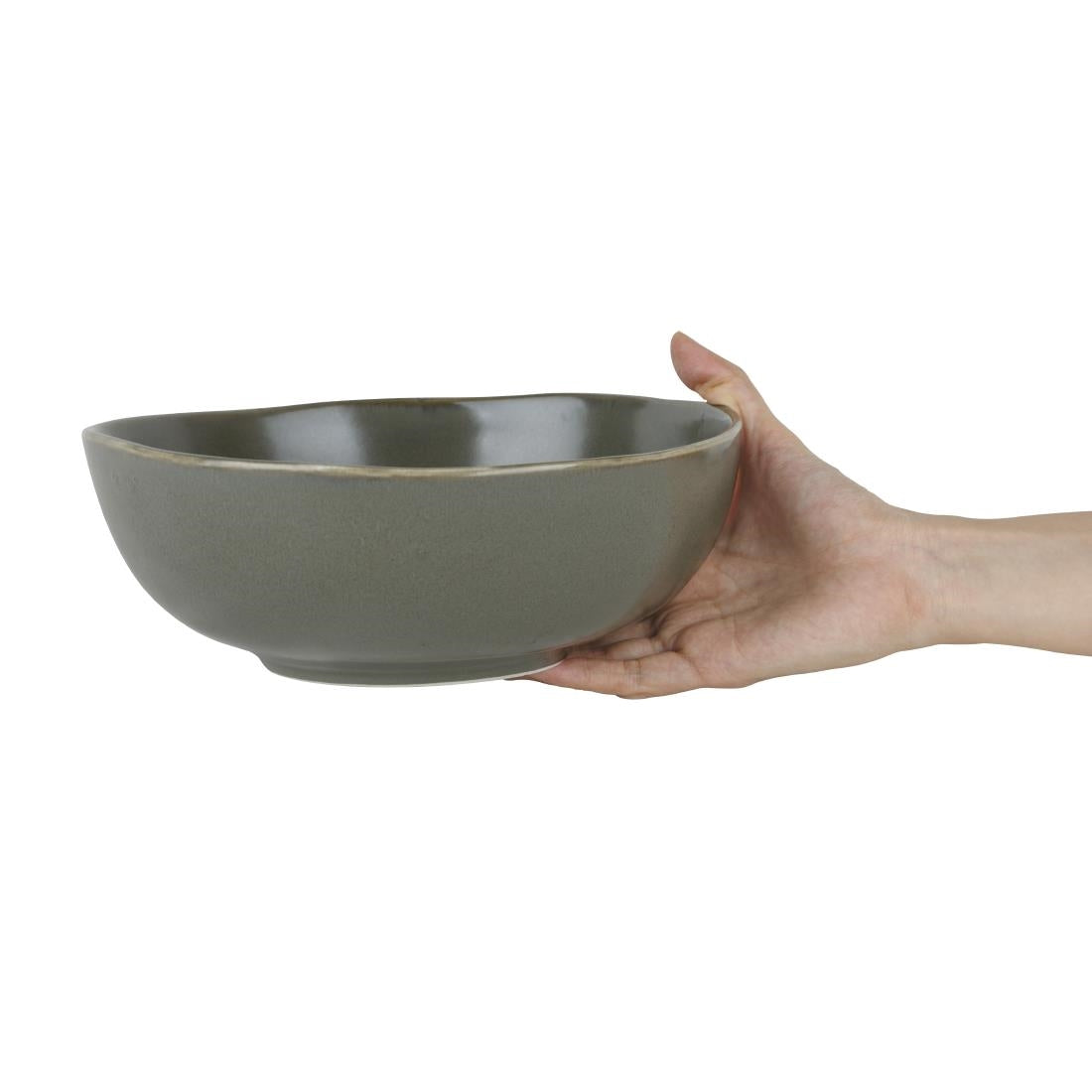 Olympia Build-a-Bowl Deep Bowls Green 225mm (Pack of 4) - FC708 Bowls Olympia