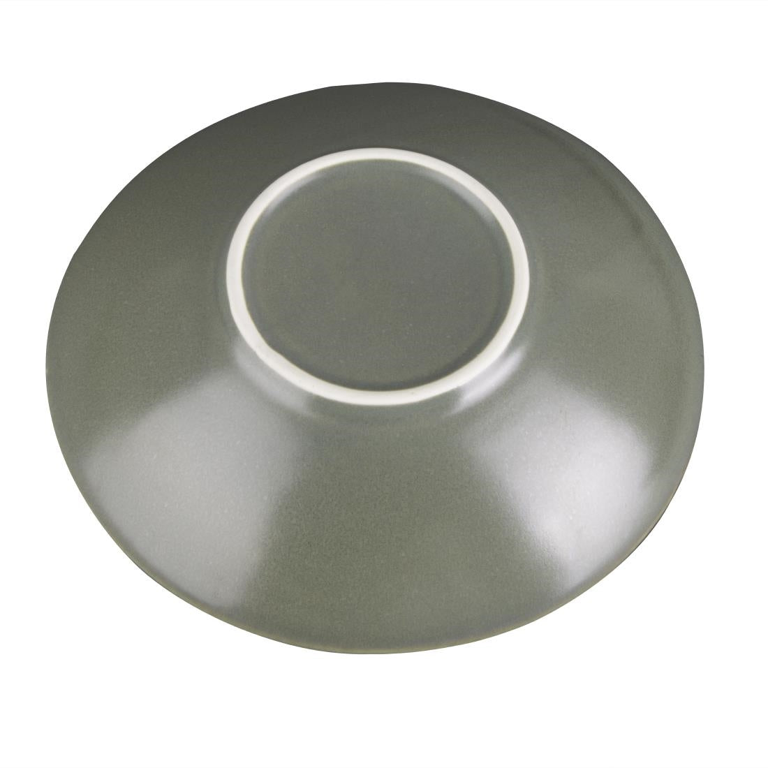Olympia Build-a-Bowl Flat Bowls Green 190mm (Pack of 6) - FC710 Bowls Olympia