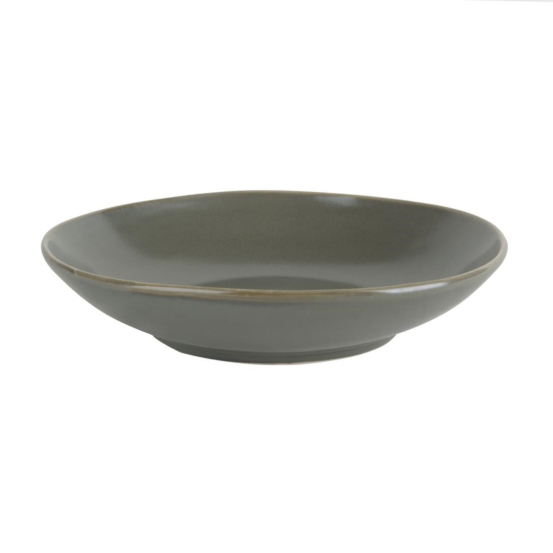 Olympia Build-a-Bowl Flat Bowls Green 250mm (Pack of 4) - FC711 Bowls Olympia
