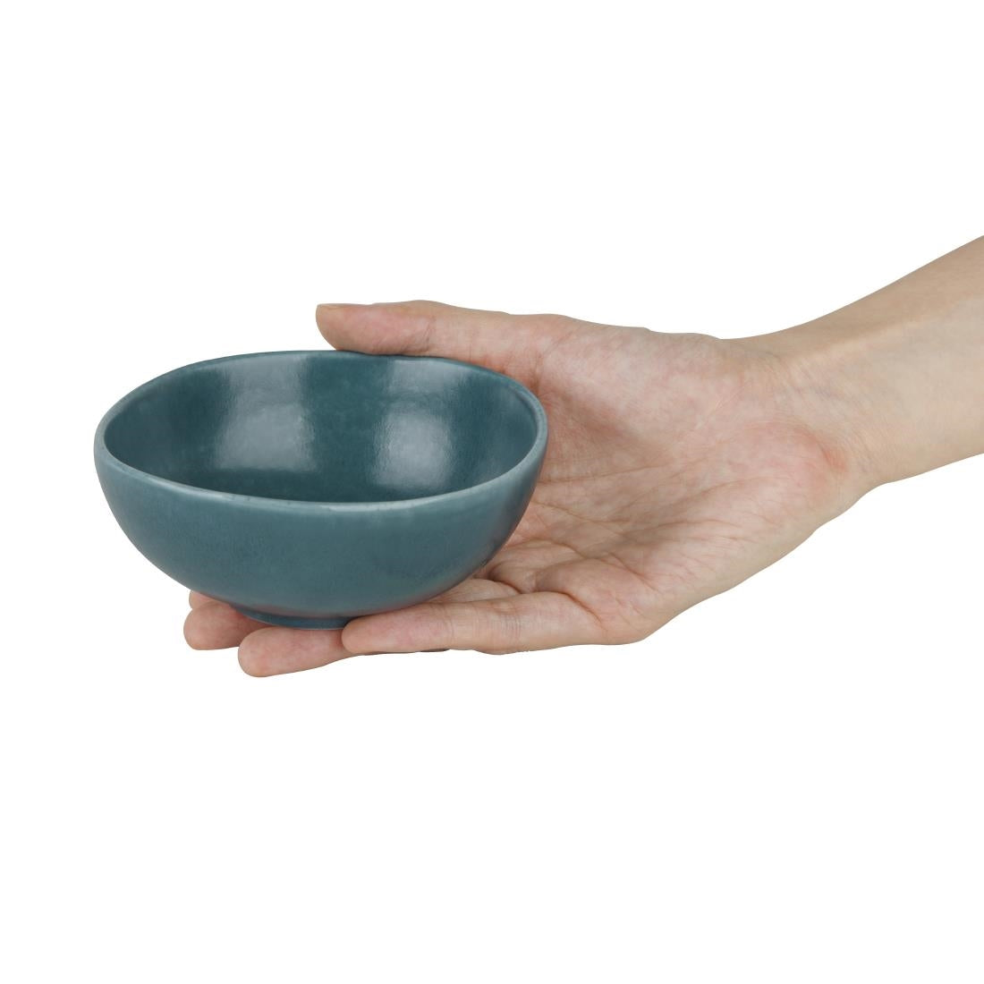 Olympia Build-a-Bowl Deep Bowls Blue 110mm (Pack of 12) - FC718 Bowls Olympia