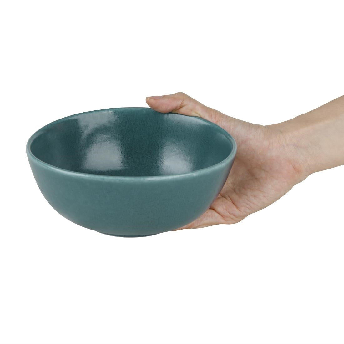Olympia Build-a-Bowl Deep Bowls Blue 150mm (Pack of 6) - FC719 Bowls Olympia