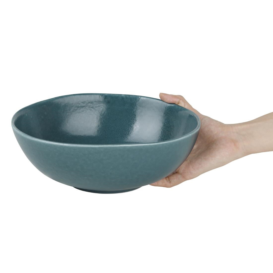 Olympia Build-a-Bowl Deep Bowls Blue 225mm (Pack of 4) - FC720 Bowls Olympia