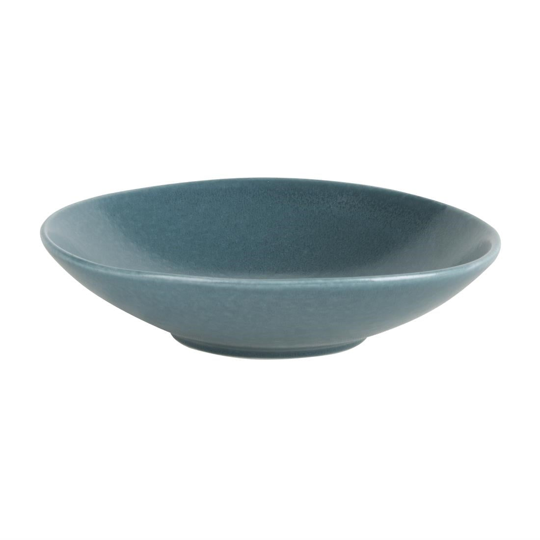Olympia Build-a-Bowl Flat Bowls Blue 190mm (Pack of 6) - FC722 Bowls Olympia