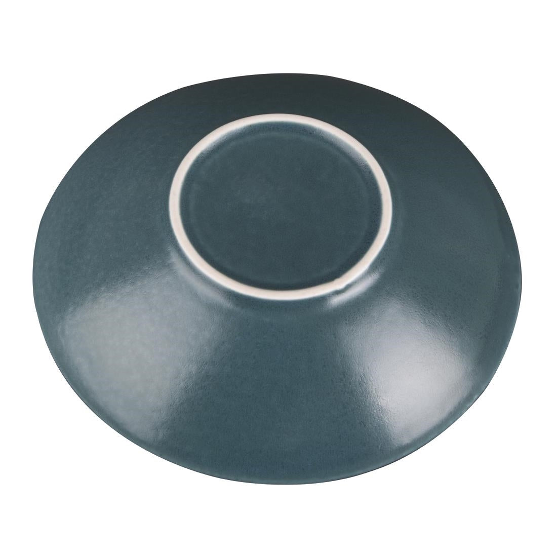 Olympia Build-a-Bowl Flat Bowls Blue 190mm (Pack of 6) - FC722 Bowls Olympia