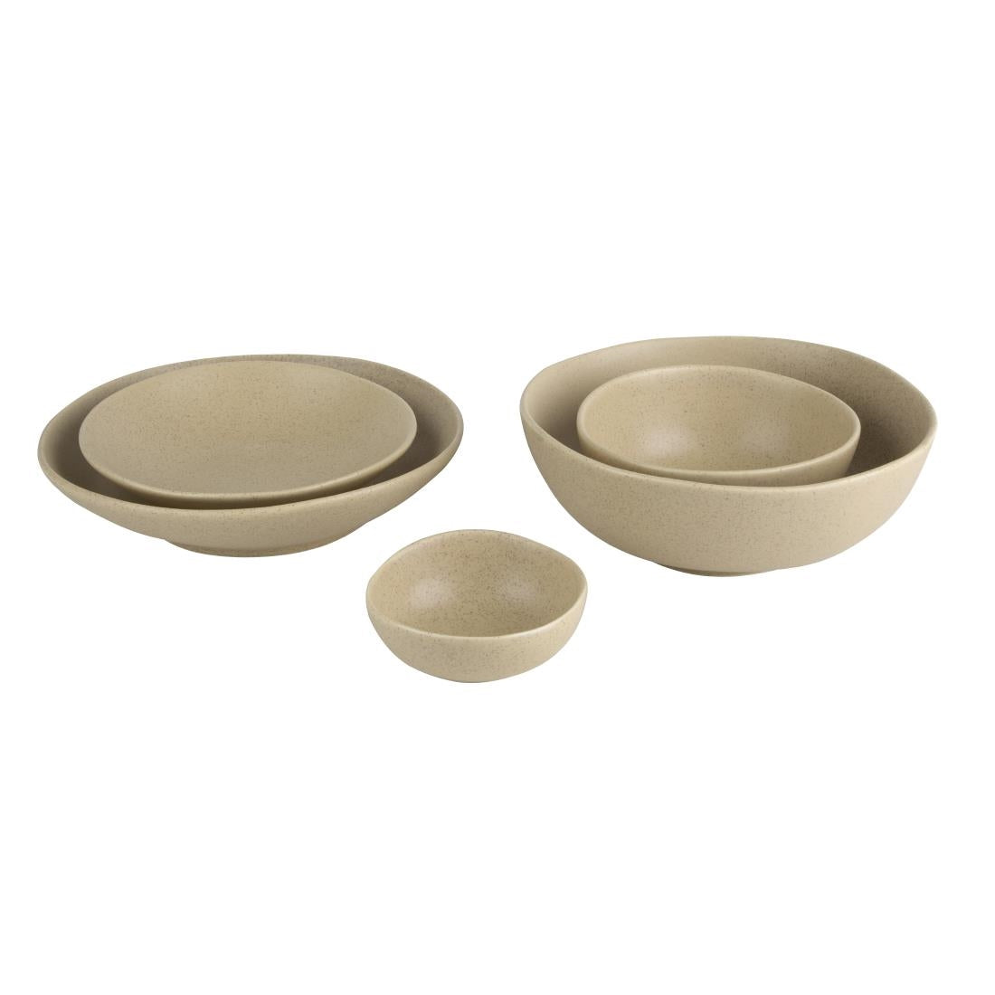 Olympia Build-a-Bowl Earth Deep Bowls 150mm (Pack of 6) - FC731 Bowls Olympia
