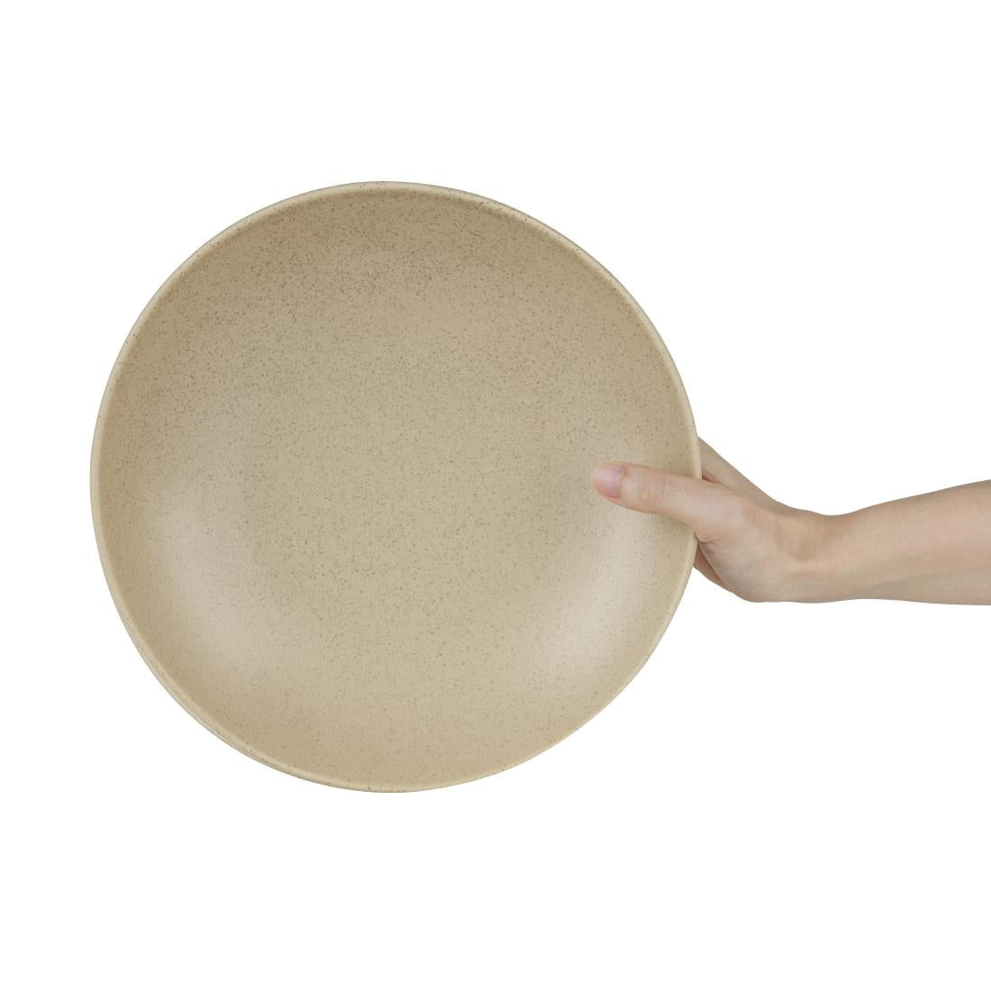 Olympia Build-a-Bowl Flat Bowls Earth 250mm (Pack of 4) - FC735 Bowls Olympia