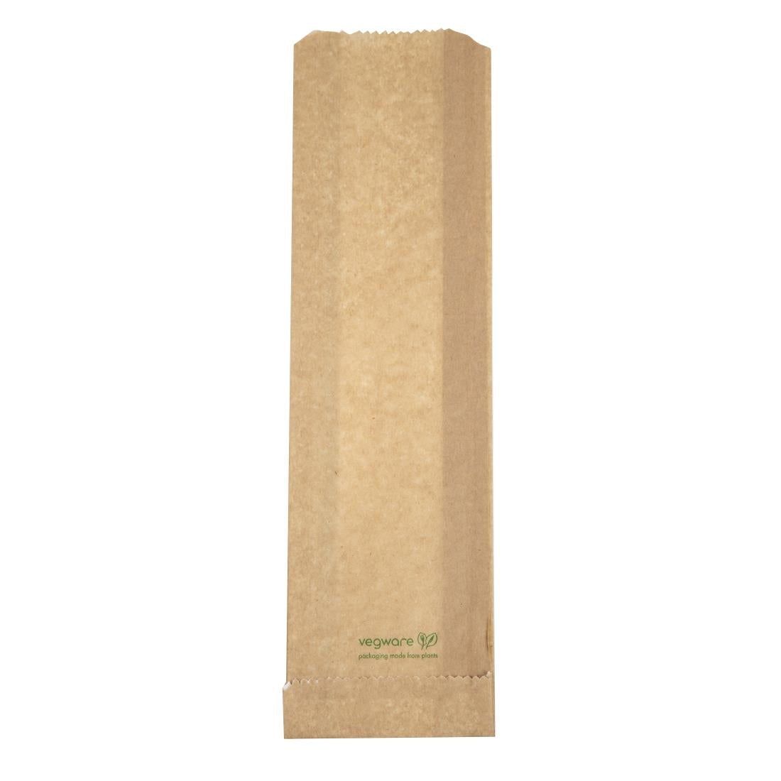 Vegware Compostable Therma Paper Hot Food Bags 356 x 101mm (Pack of 500) - FC897 Vegware