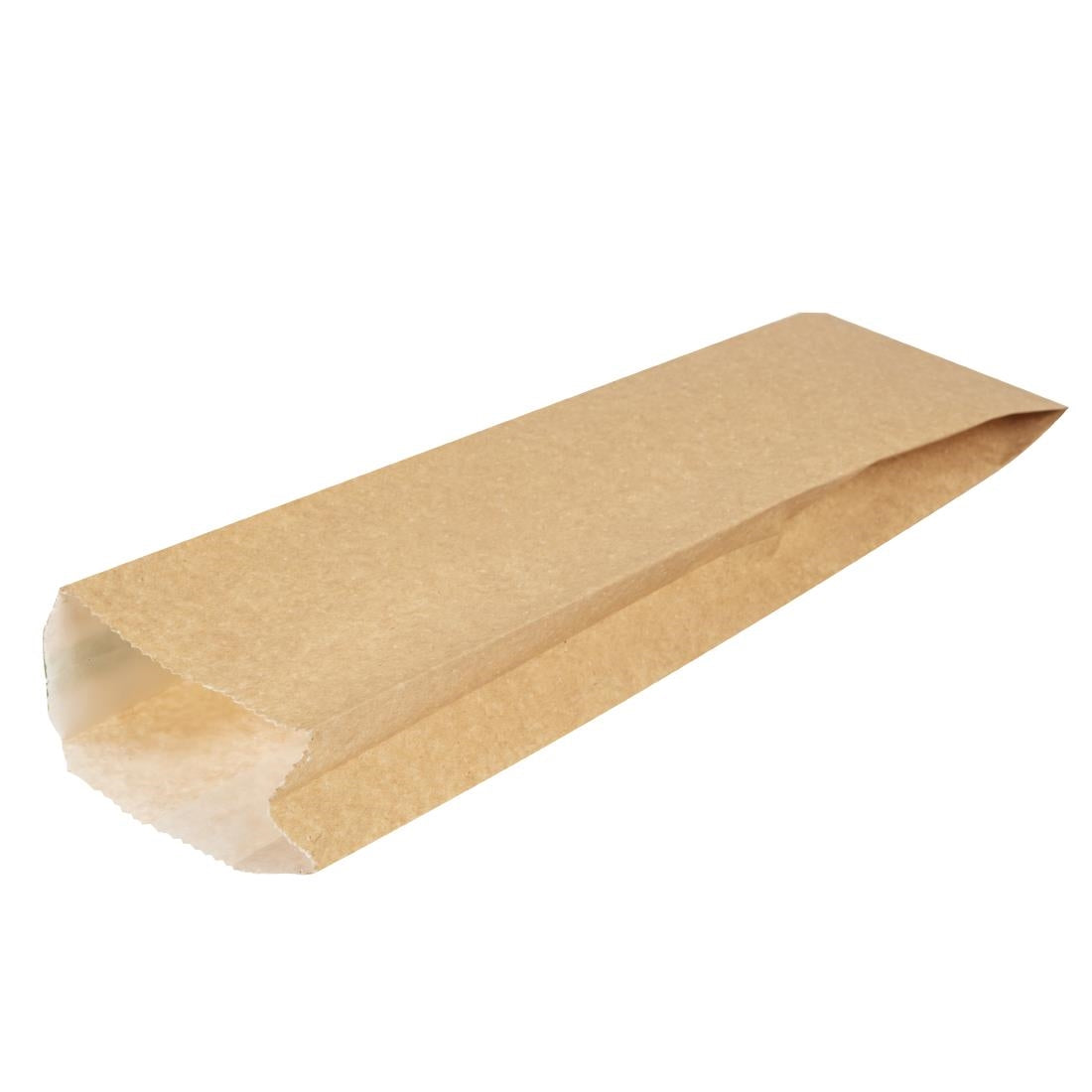 Vegware Compostable Therma Paper Hot Food Bags 356 x 101mm (Pack of 500) - FC897 Vegware