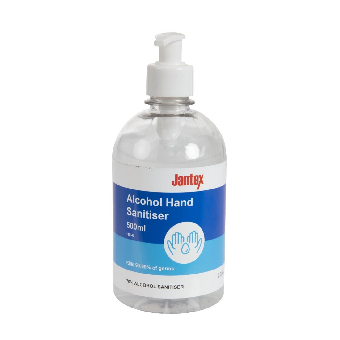 Jantex 70% Alcohol Hand Sanitiser 500ml - FD049 Jantex
