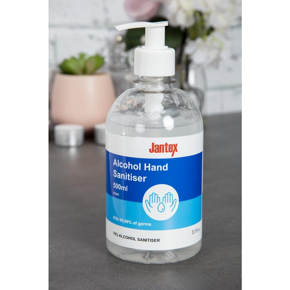 Jantex 70% Alcohol Hand Sanitiser 500ml - FD049 Jantex