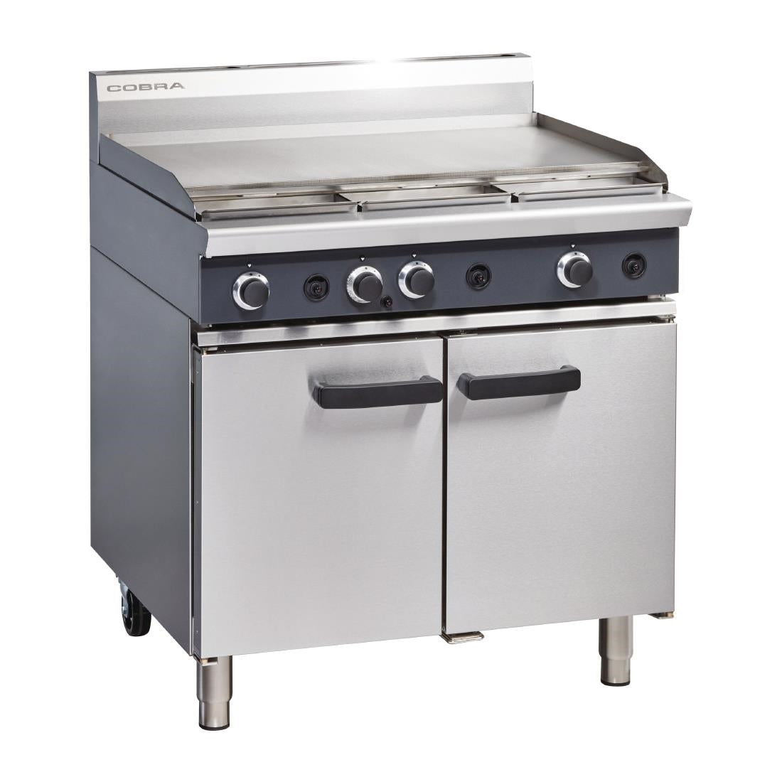 Blue Seal Cobra Natural Gas Oven Range with Griddle Top CR9A - FD159-N Blue Seal