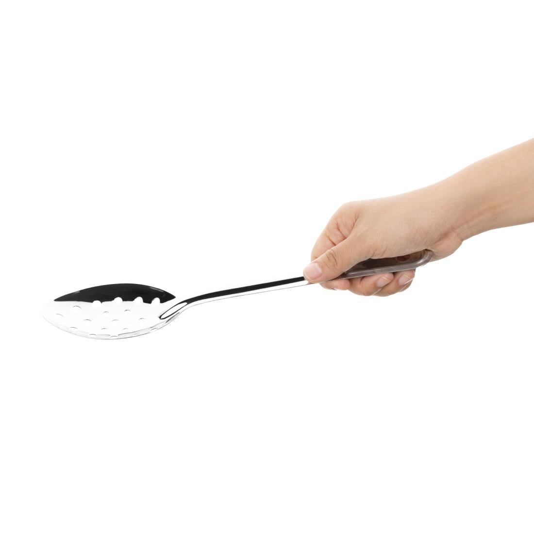 Nisbets Essentials Perforated Serving Spoon 11'' - FD197 Nisbets Essentials