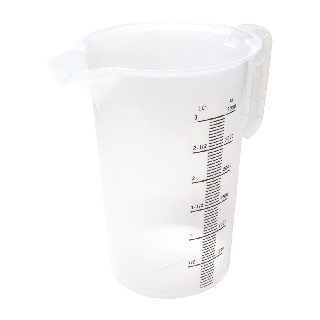 Pro-Measures Polypropylene Measuring Jug 3Ltr - FD328 Pro-Measures