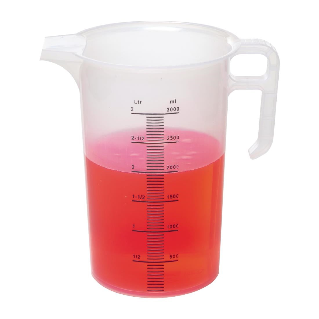 Pro-Measures Polypropylene Measuring Jug 3Ltr - FD328 Pro-Measures