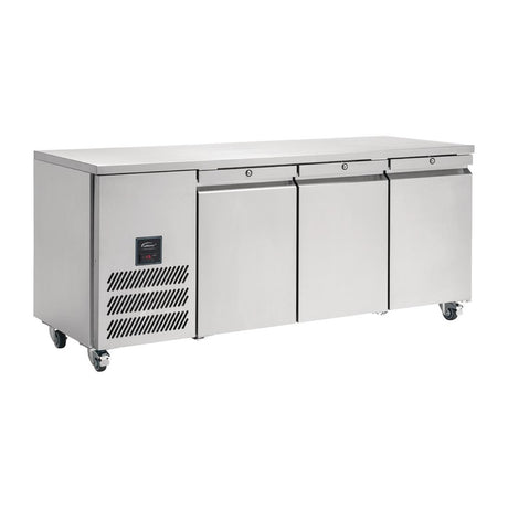 Williams Jade Slimline 3 Door Refrigerated Counter 374Ltr HJSC3-SA - FD358  Williams