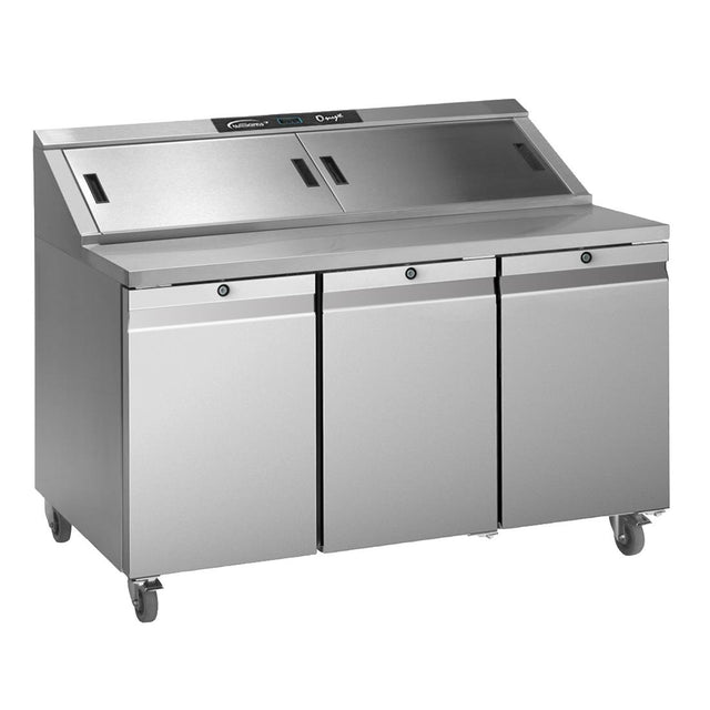 Williams Onyx 3 Door Refrigerated Prep Counter 616Ltr CPC3-SS - FD367  Williams