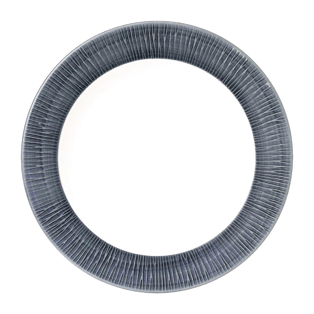 Churchill Bamboo Spinwash Footed Plates Mist 260mm (Pack of 12) - FD812 Plates Churchill