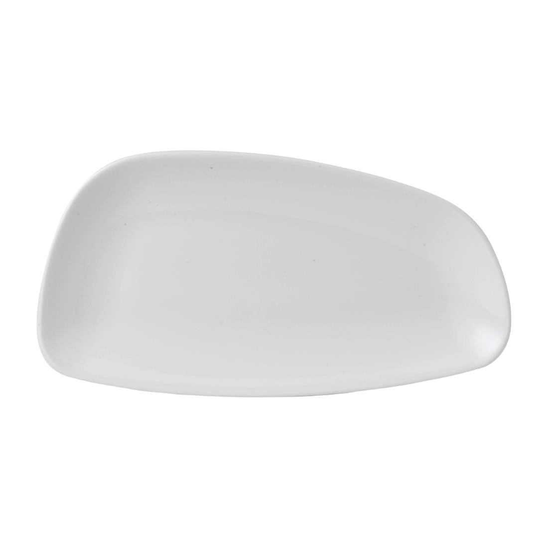 Churchill Geo Plates White 349x143mm (Pack of 12) - FD833 Plates Churchill