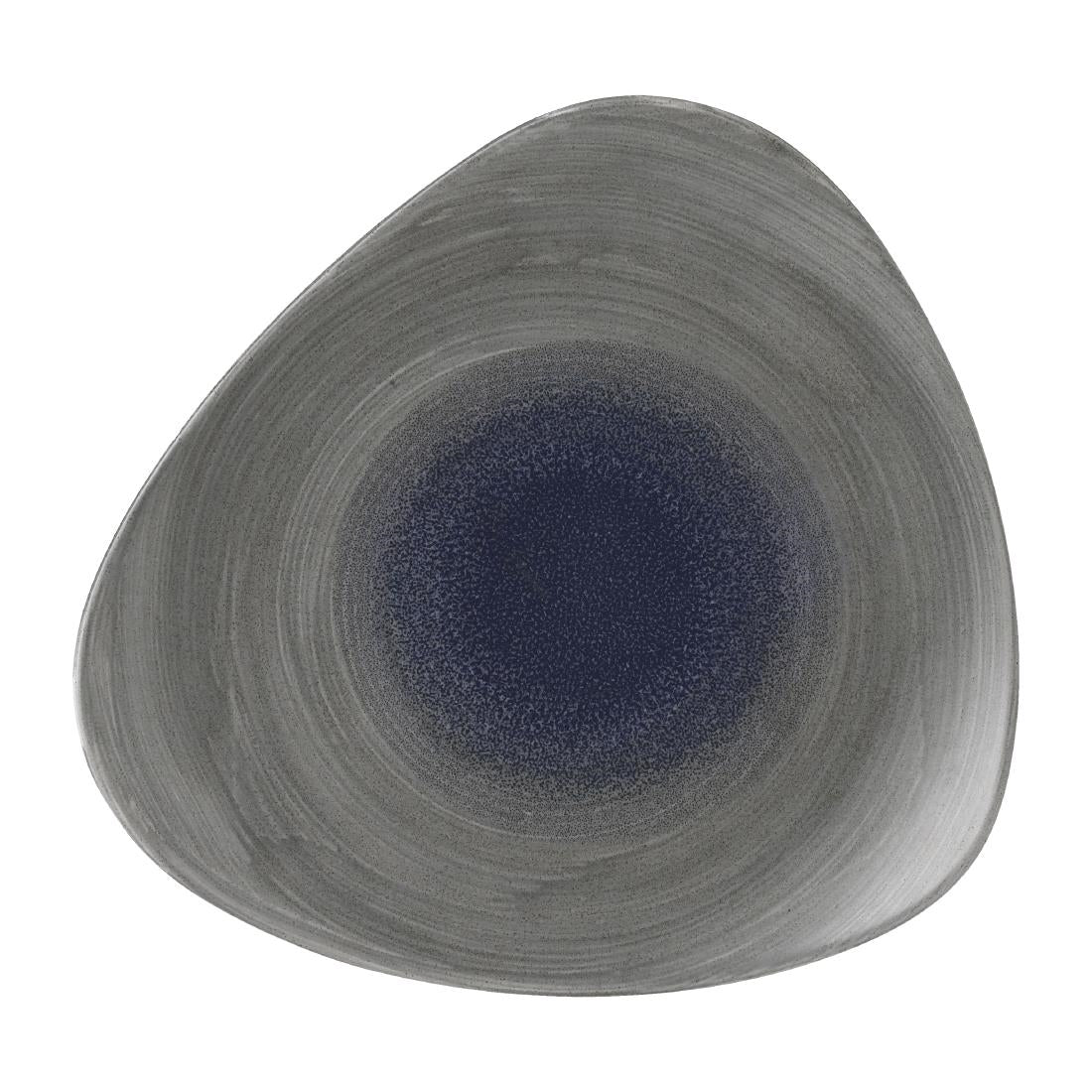 Churchill Stonecast Aqueous Lotus Plates Grey 305mm (Pack of 6) - FD857 Plates Churchill