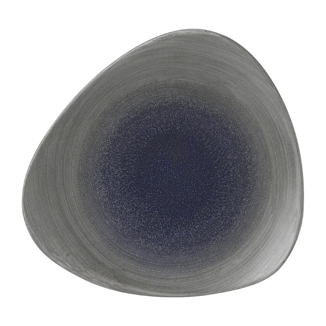 Churchill Stonecast Aqueous Lotus Plates Grey 229mm (Pack of 12) - FD859 Plates Churchill