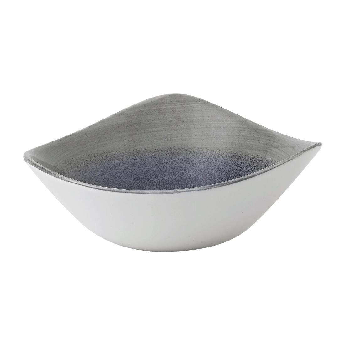 Churchill Stonecast Aqueous Lotus Bowl Grey 178mm (Pack of 12) - FD860 Bowls Churchill