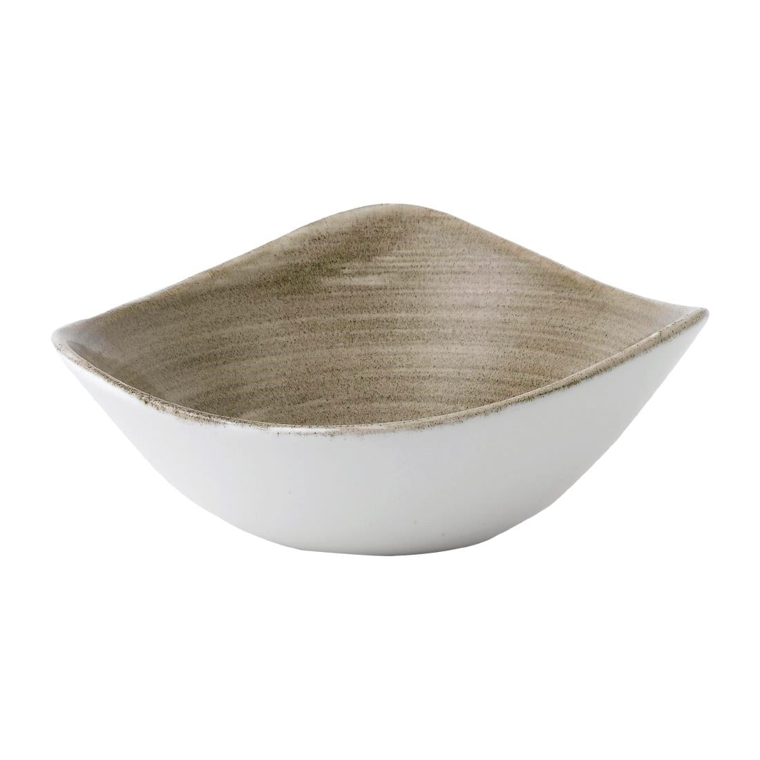 Churchill Stonecast Patina Lotus Bowl Antique Taupe 178mm (Pack of 12) - FD864 Bowls Churchill