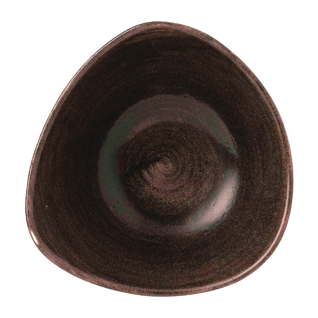 Churchill Stonecast Patina Lotus Bowl Iron Black 178mm (Pack of 12) - FD870 Bowls Churchill
