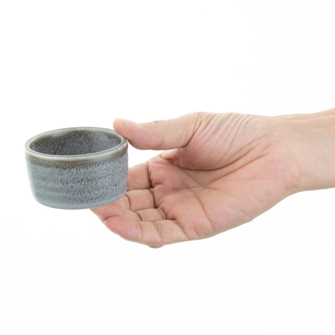 Olympia Cavolo Dipping Dish Charcoal Dusk 67mm (Pack of 12) - FD923 Olympia Designs Olympia