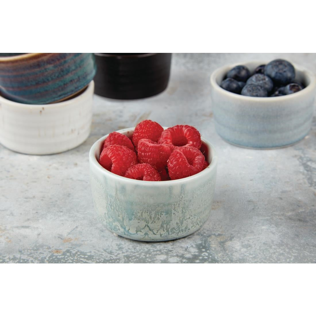 Olympia Cavolo Dipping Dishes Spring Green 67mm (Pack of 12) - FD924 Olympia Designs Olympia