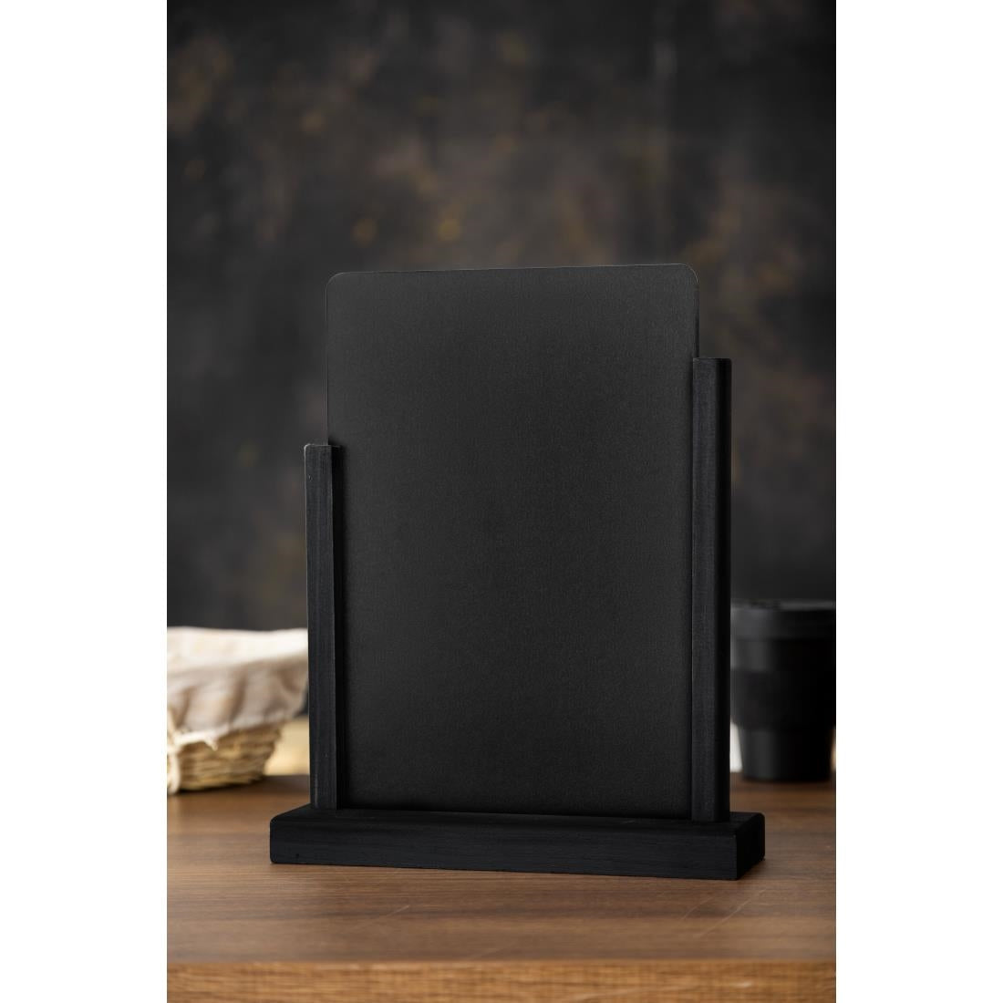 Olympia Elegant Tableboard Black A4 297(H) x 210(W)mm - FD956 Olympia