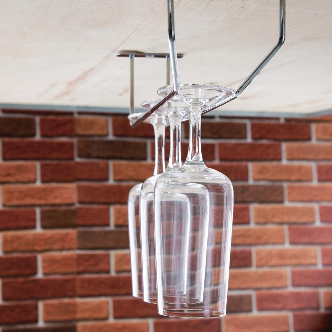 Olympia Wine Glass Rack Chrome 255mm - FD986 Olympia