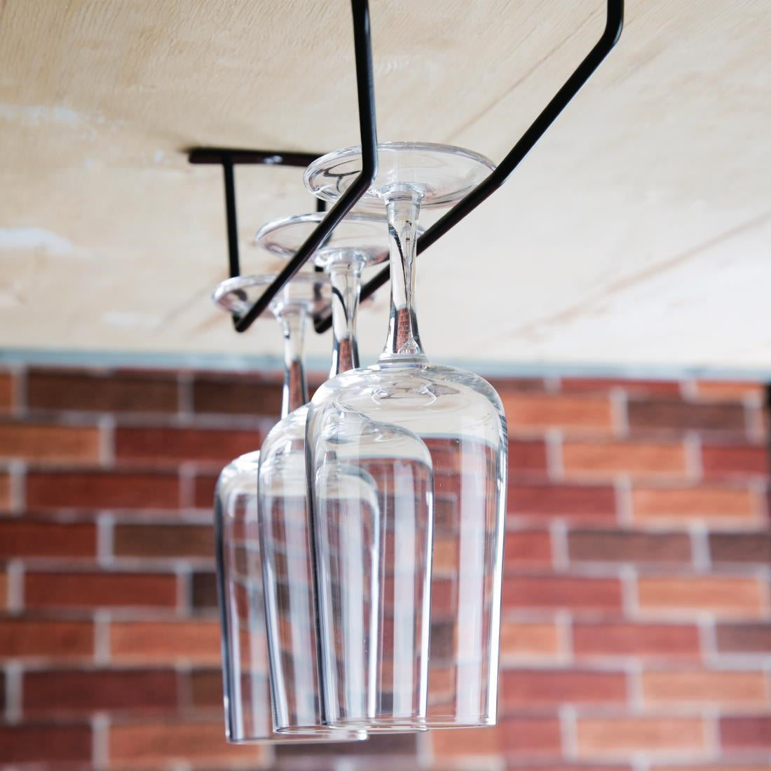 Olympia Wine Glass Rack Black 255mm - FD987 Olympia