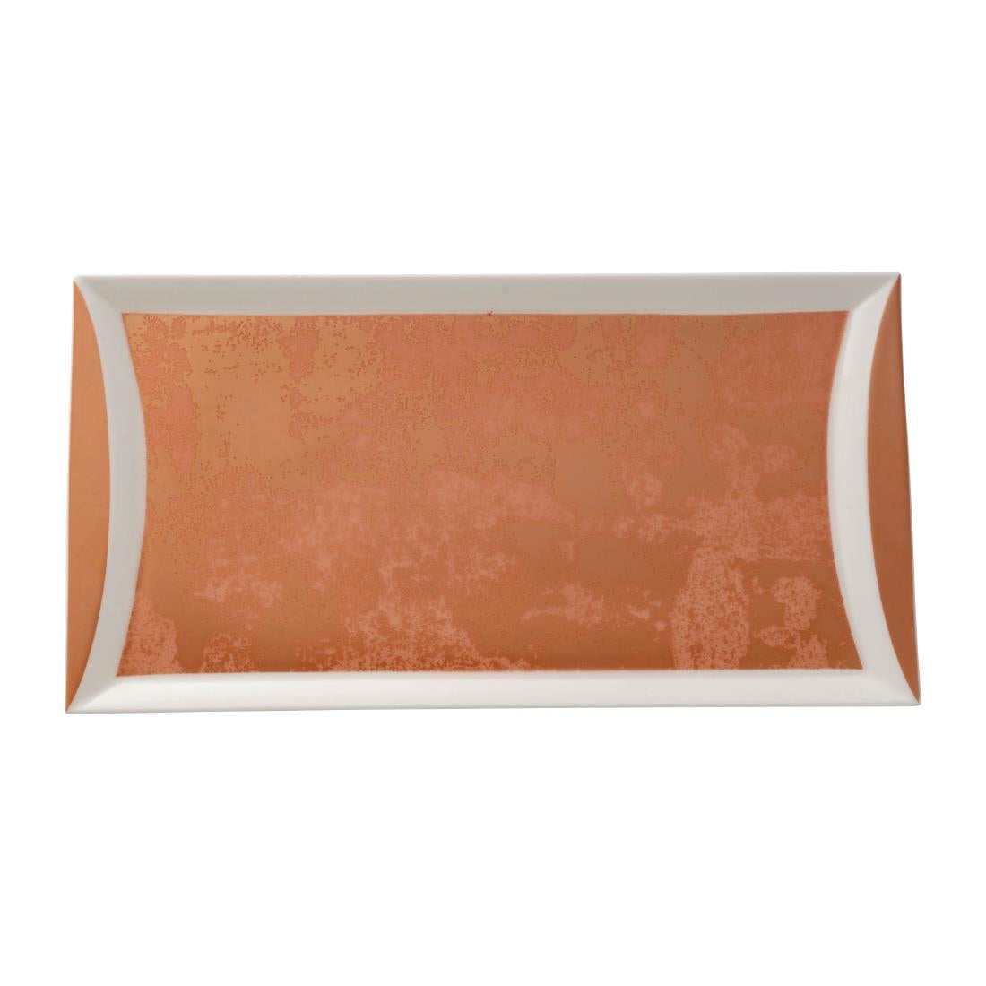 Royal Crown Derby Crushed Velvet Copper Rectangle Tray 320x160mm (Pack of 6) - FE111 Royal Crown Derby Crockery Royal Crown Derby