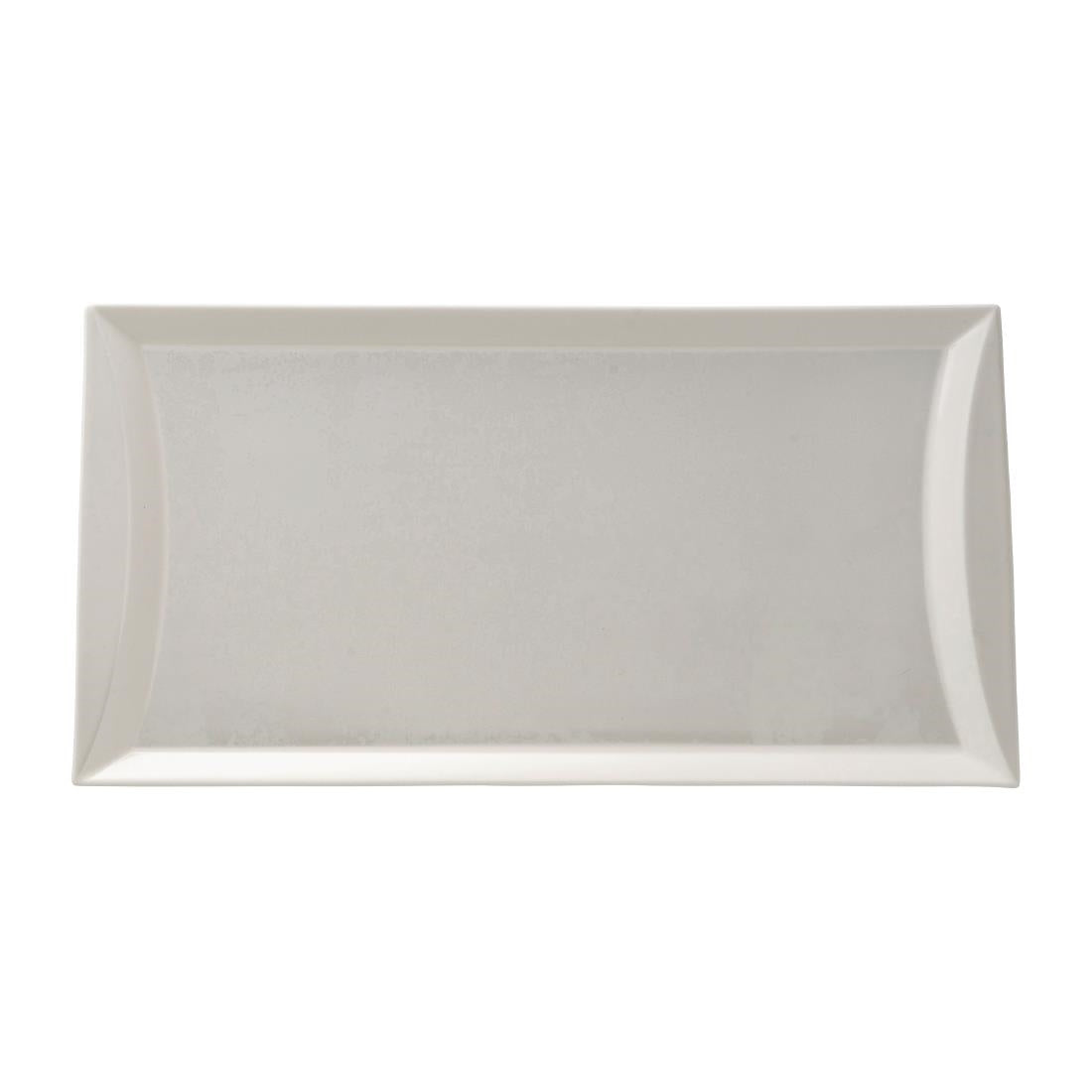 Royal Crown Derby Crushed Velvet Pearl Rectangle Tray 320x160mm (Pack of 6) - FE139 Royal Crown Derby Crockery Royal Crown Derby