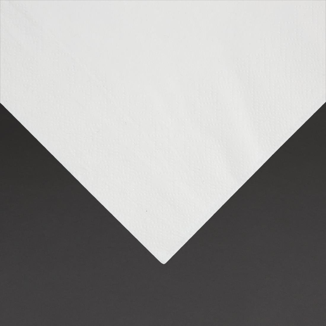 Fiesta Recyclable Lunch Napkin White 33x33cm 2ply 1/4 Fold (Pack of 2000) - FE219  Fiesta