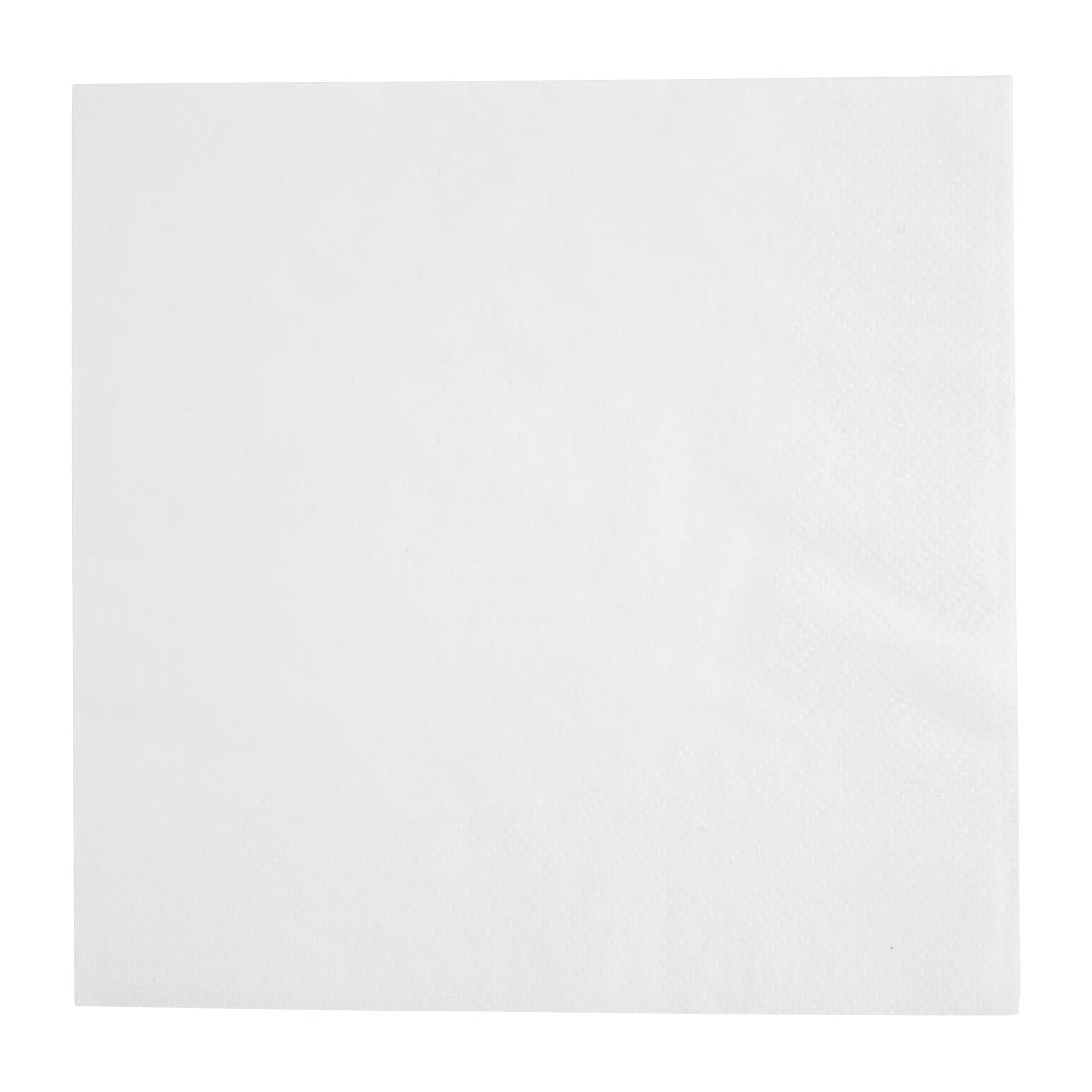 Fiesta Recyclable Lunch Napkin White 30x30cm 1ply 1/4 Fold (Pack of 5000) - FE212  Fiesta