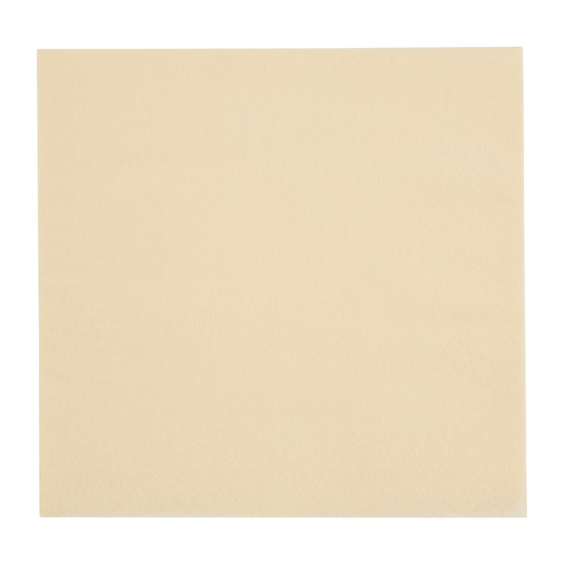 Fiesta Recyclable Lunch Napkin Cream 33x33cm 2ply 1/4 Fold (Pack of 2000) - FE220  Fiesta