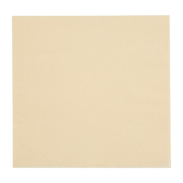 Fiesta Recyclable Lunch Napkin Cream 33x33cm 2ply 1/4 Fold (Pack of 2000) - FE220  Fiesta