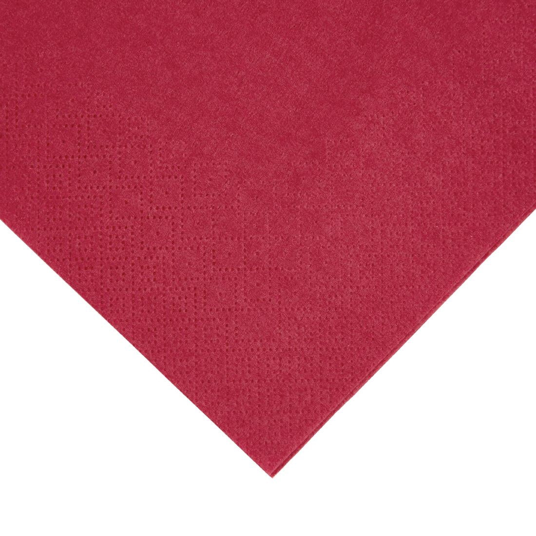 Fiesta Recyclable Lunch Napkin Bordeaux 33x33cm 2ply 1/4 Fold (Pack of 2000) - FE221  Fiesta