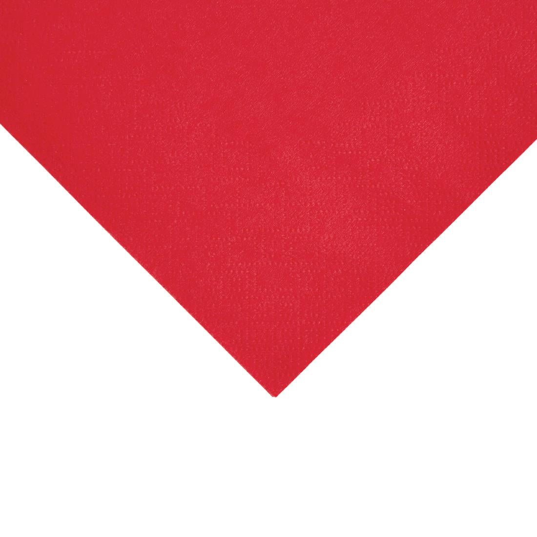 Fiesta Recyclable Lunch Napkin Red 33x33cm 2ply 1/4 Fold (Pack of 2000) - FE222  Fiesta