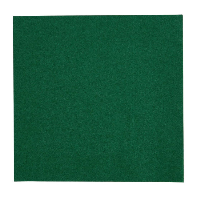 Fiesta Recyclable Lunch Napkin Green 33x33cm 2ply 1/4 Fold (Pack of 2000) - FE223  Fiesta