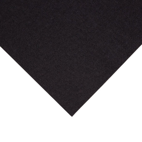 Fiesta Recyclable Lunch Napkin Black 33x33cm 2ply 1/4 Fold (Pack of 2000) - FE225  Fiesta