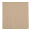 Fiesta Recyclable Recycled Lunch Napkin Kraft 33x33cm 2ply 1/4 Fold (Pack of 2000) - FE226  Fiesta