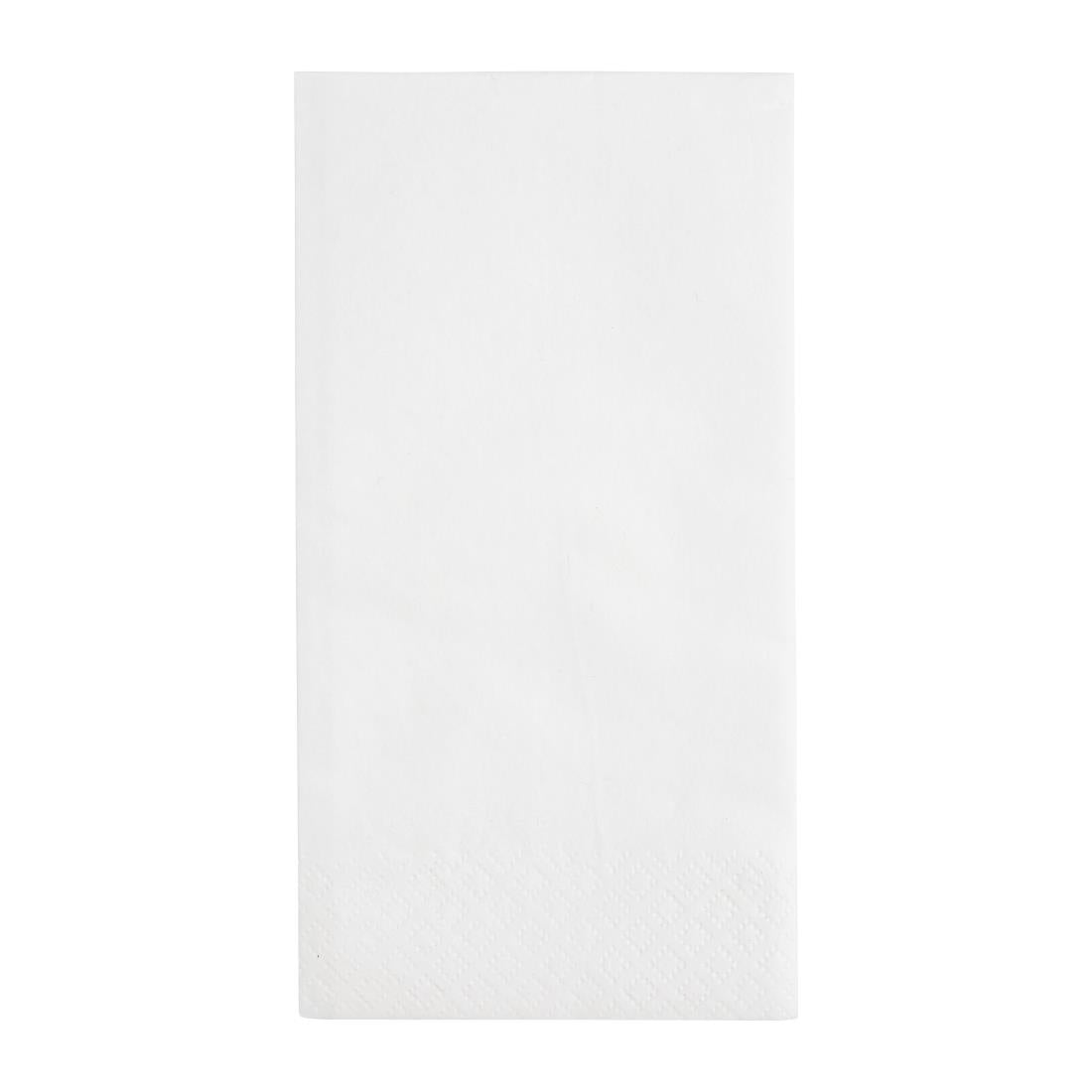 Fiesta Recyclable Lunch Napkin White 330x330mm 2ply 1/8 Fold (Pack of 2000) - FE227  Fiesta
