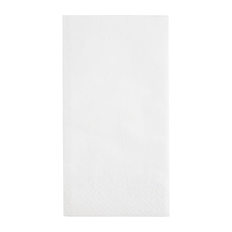 Fiesta Recyclable Lunch Napkin White 330x330mm 2ply 1/8 Fold (Pack of 2000) - FE227  Fiesta