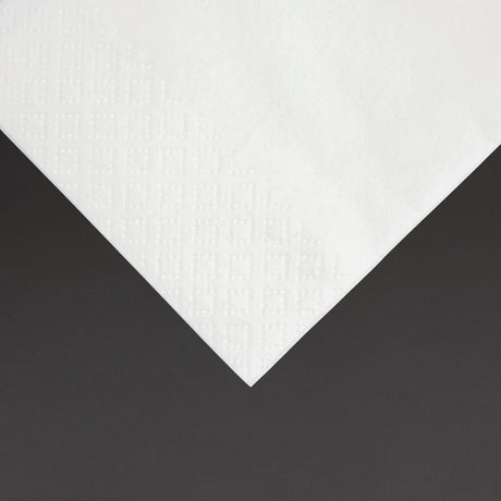 Fiesta Recyclable Lunch Napkin White 330x330mm 2ply 1/8 Fold (Pack of 2000) - FE227  Fiesta