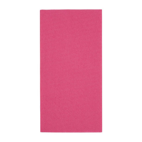 Fiesta Recyclable Lunch Napkin Pink 33x33cm 2ply 1/8 Fold (Pack of 2000) - FE230  Fiesta