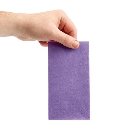 Fiesta Recyclable Lunch Napkin Plum 33x33cm 2ply 1/8 Fold (Pack of 2000) - FE232  Fiesta
