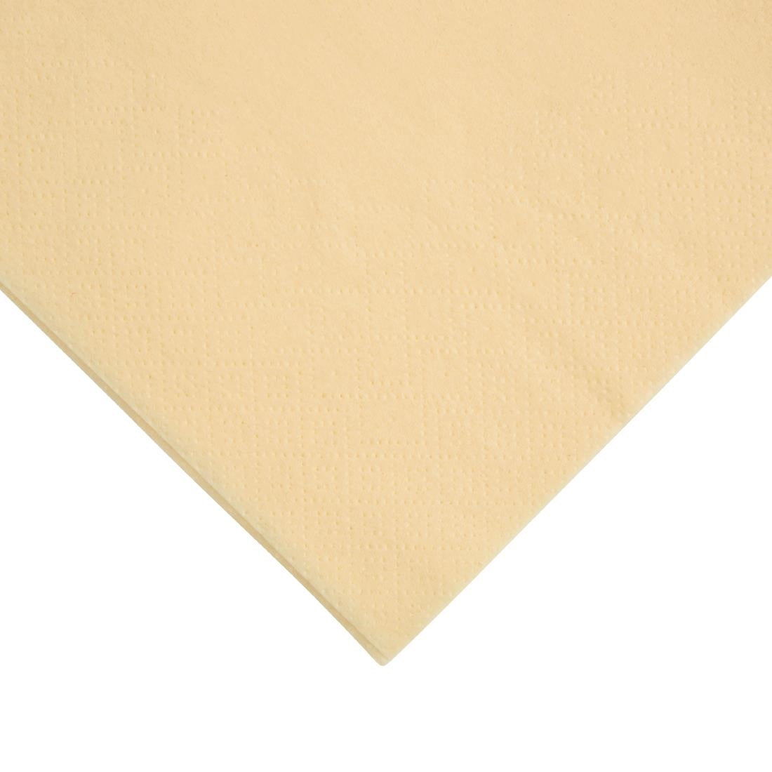 Fiesta Recyclable Dinner Napkin Cream 40x40cm 2ply 1/4 Fold (Pack of 2000) - FE236  Fiesta